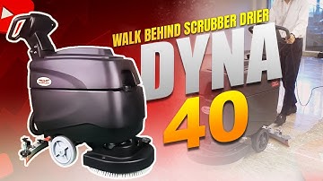 Auto Scrubber Drier DYNA-40 | Auto Scrubber Drier | Auto Scrubber Machine | Electric Scrubber