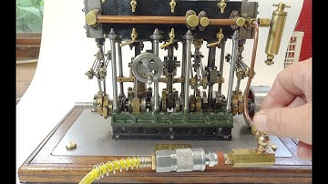 Stuart Triple Expansion Engine restored