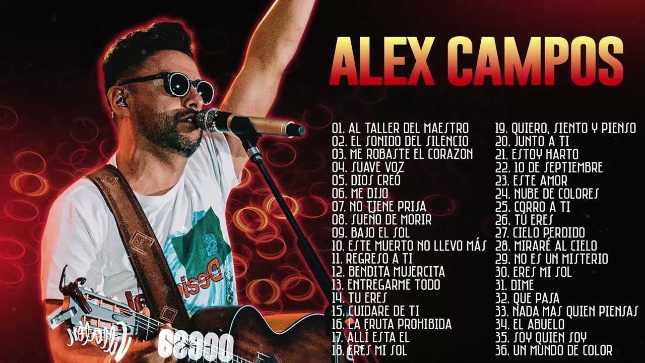 LA MEJOR MUSICA CRISTIANA 2026  ALEX CAMPOS SUS MEJORES EXITOS MIX   30 GRANDES ÉXITOS