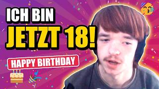 🎂🥳 ICH BIN JETZT 18! | Heute ist mein Geburtstag – man wird nur einmal 18!