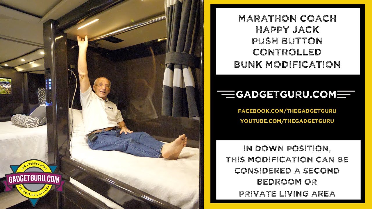 Marathon Prevost Motorized Bunk Modification Review Youtube