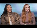 Lindsay Lohan and Ayesha Curry Explain Their MOM BOND! (Exclusive)