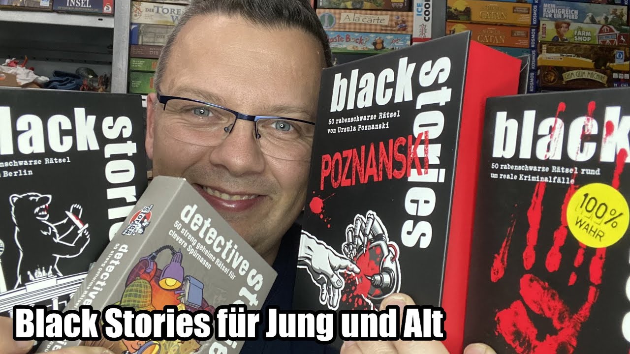 Black Stories für Jung und Alt - neue Spiele (Moses Verlag)