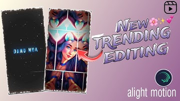 Dard Hua New Xml Trending Song Video Editing|Alight Motion Editing | New Xml file |