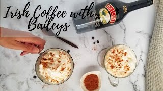 Baileys Irish Coffee Recipe, Easy Irish Coffee