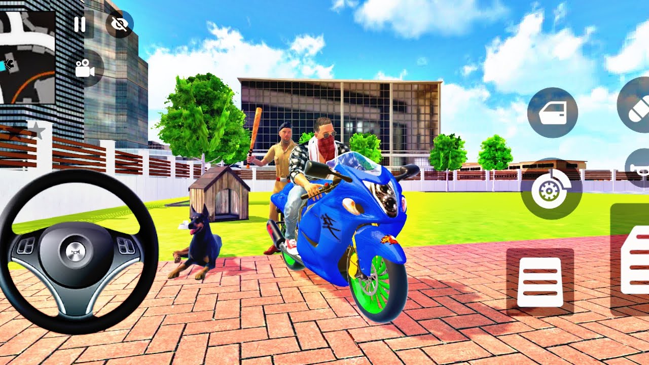 😎❣️Ultimate Vehicle Collection in Indian Theft Auto Simulator 🥰part-438Franklin All KTM BIKE washing