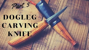 How to make your own Spoon Carving Knife  - Part 3 - Carving the Handle