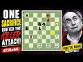 A Knight Sacrifice Ignites Tal’s Fiercest Kingside Assault and an Unstoppable Checkmate Net