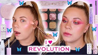 *NEW* I HEART REVOLUTION BUTTERFLY COLLECTION REVIEW 🦋 | makeupwithalixkate