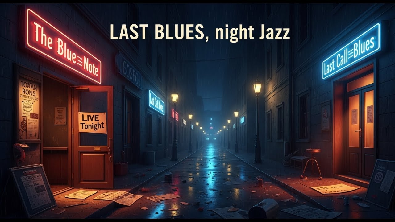 LAST BLUES | Musica Jazz Blues 🎧 Chill Jazz | (M.Maneri) Slow Music