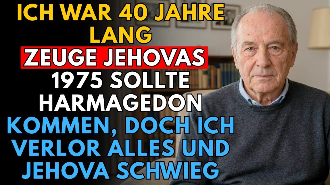 WAHRE GESCHICHTE 👴💔 Ich verkaufte ALLES für 1975 – doch Harmagedon kam nie bei den Zeugen Jehovas