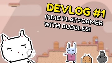 Professor Bubbles: Retro style platformer - DEVLOG 1