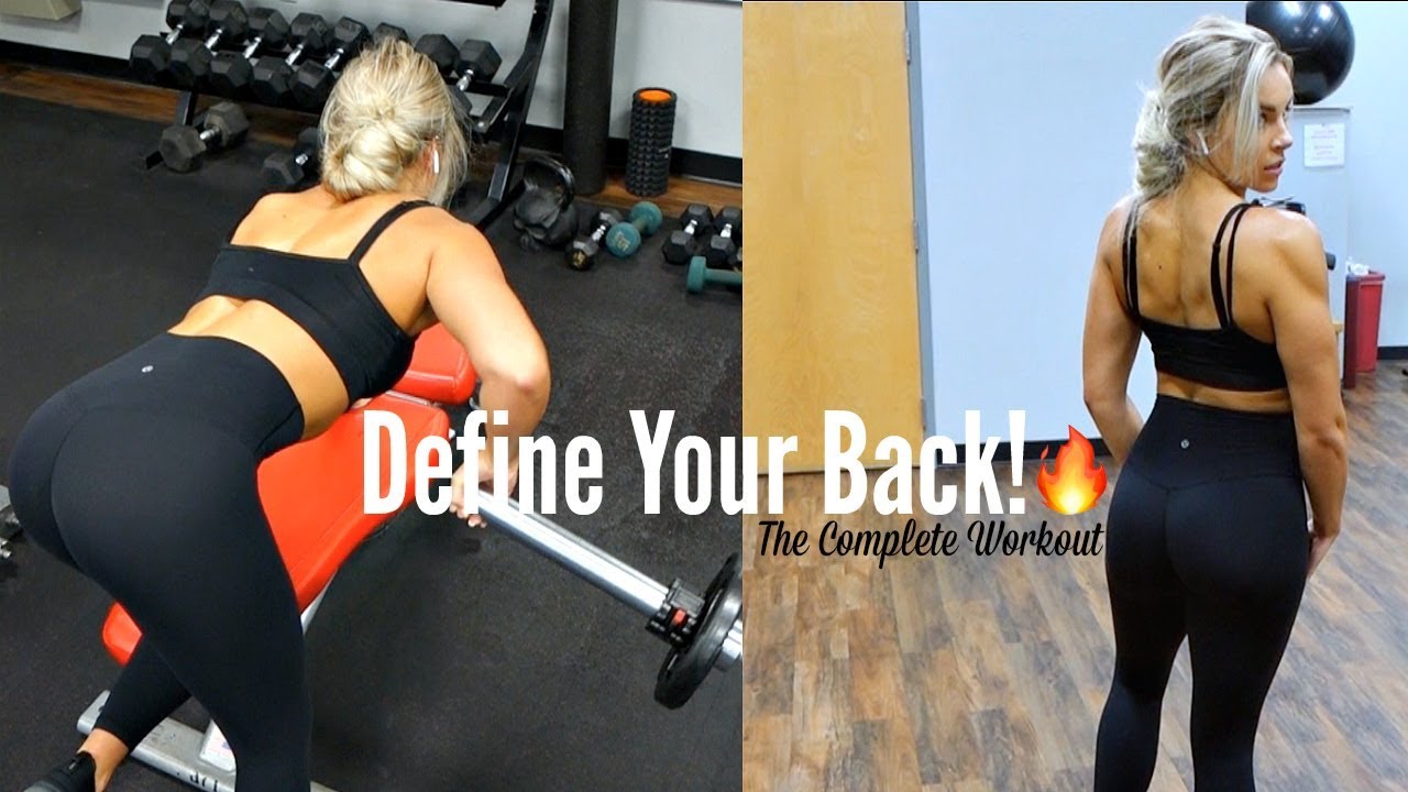 BUILD a LEAN and TONED BACK! Complete BACK workout for the Gym! YouTube