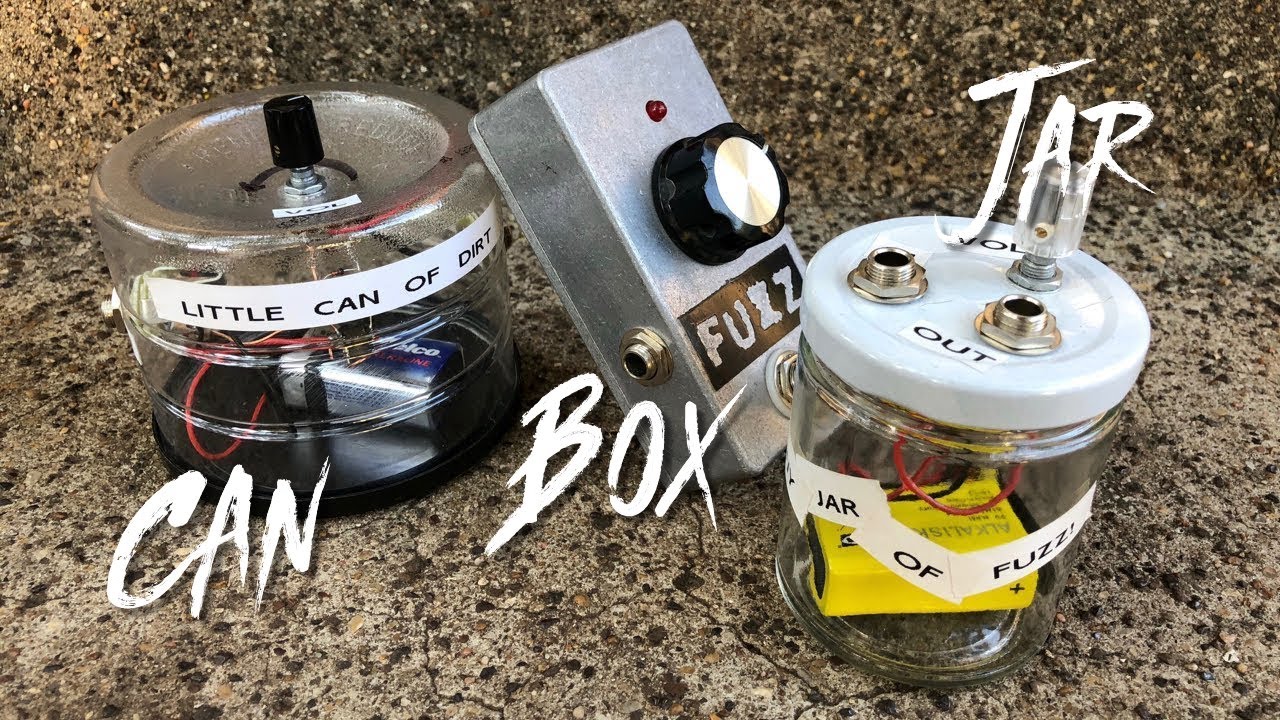 DIY Distortion Shootout (can vs box vs jar)