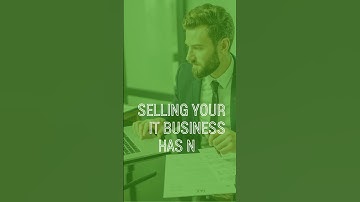 Selling Your IT Business Has Never Been Easier #shorts