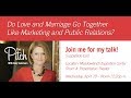 Pitch publicity love and marriage marketing and public relations sizzle