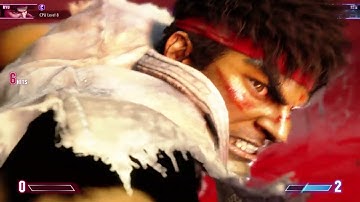 STREET FIGHTER 6 - CPU Grudge Match Classic Ryu VS Classic Ken on 8 Star AI Difficulty