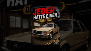 Warum wir den Opel Rekord heute so vermissen?