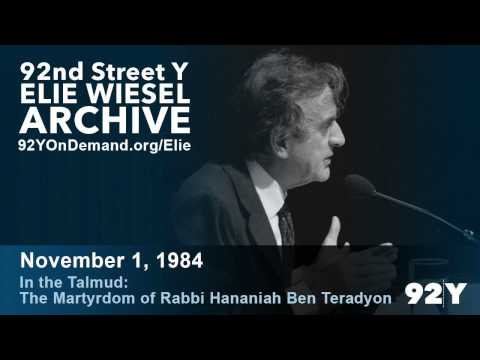 In the Talmud: The Martyrdom of Rabbi Hananiah ben Teradyon