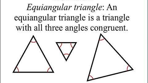 Types of Triangles: Lesson 036g