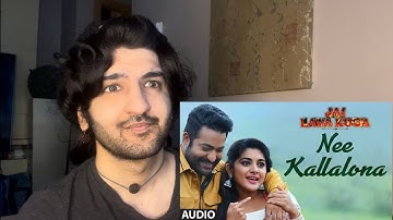 Nee Kallalona Full Video Song Reaction | Jai Lava Kusa Songs | Jr NTR, Raashi Khanna, DSP