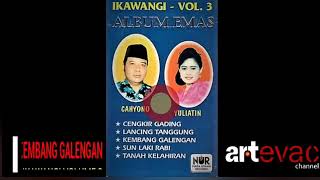 KEMBANG GALENGAN Kendang Kempul Banyuwangi Cahyono & Yuliatin ||Ikawangi Vol.3