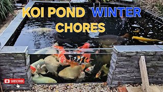 Koi Pond Maintenance & Cleaning Routine | New Pond Equipment Review | Pond Diaries #3