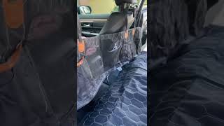 2 ways to use dog rear seat cover