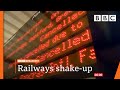 Rail services to come under unified state control @BBC News live 🔴 BBC