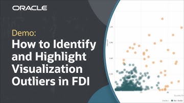 How to Identify and Highlight Visualization Outliers in Oracle FDI