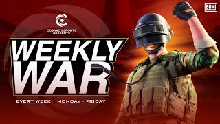 [SEASON 32 DAY 3] WEEKLY WAR PRESENTED BY COSMIC ESPORTS | CASTER ABSOL