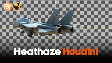 Houdini Tutorial | Heat Distortion effect in Houdini and Nuke