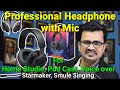 Best Headphone for Home Studio | JBL Quantum 100 Wired Over Ear Gaming Headphones with Mic |