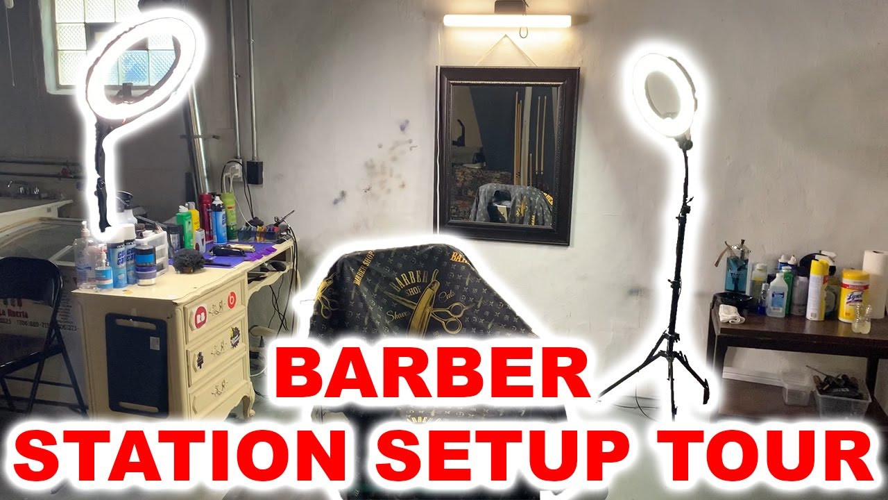 BarberStation Setup Tour! 2020 🔥