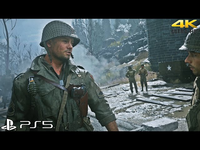 Call of Duty: WWII - PS5™ Gameplay [4K 60FPS] 