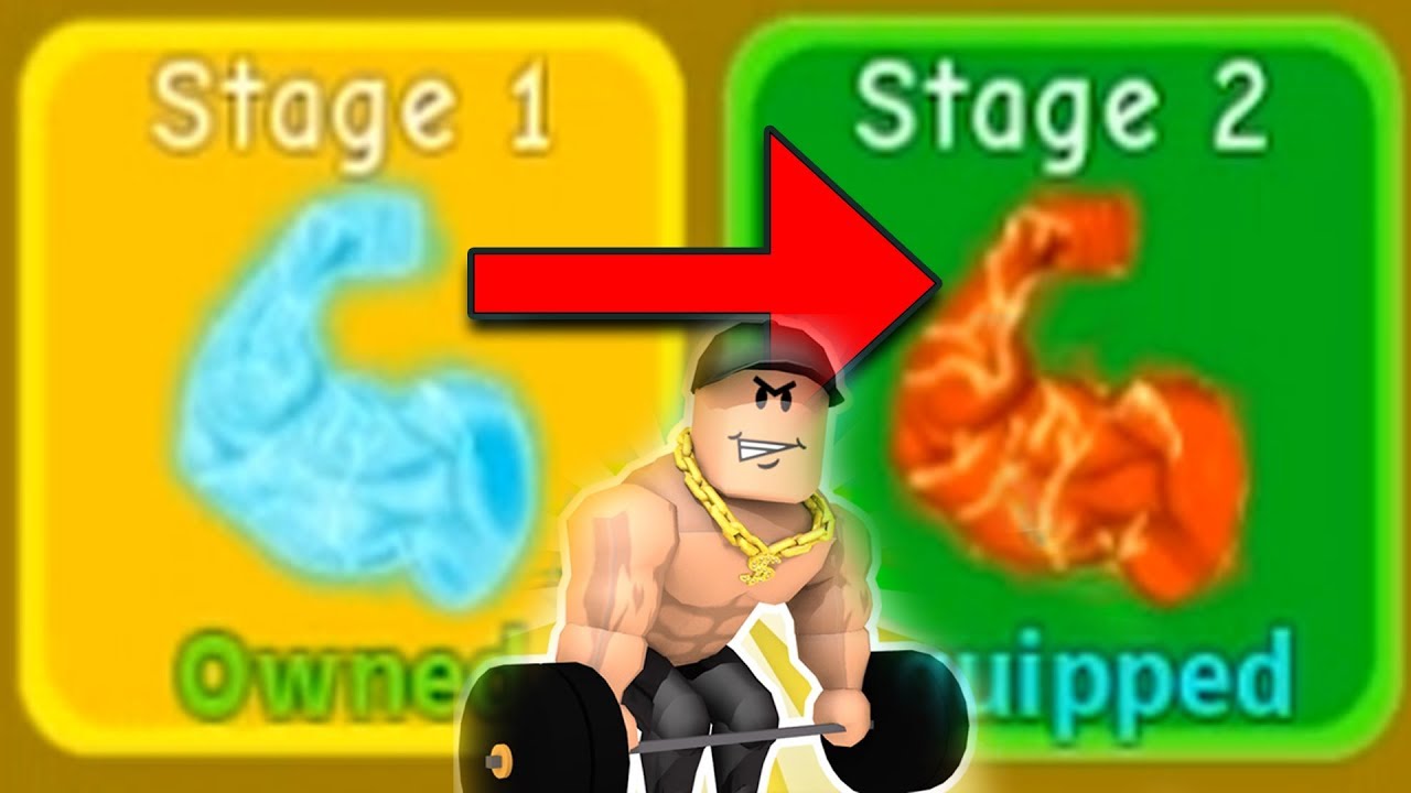 Stage 2 Body Roblox Lifting Simulator Pt 3 Youtube - roblox muscles body