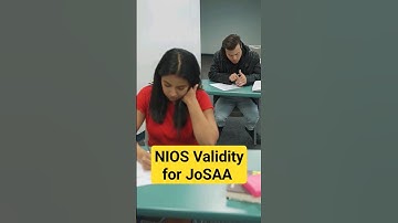 NIOS marksheet value in JoSAA Counseling? #nios #iit #JoSSA