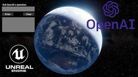 OpenAI chatbot in UE5. (Demo)