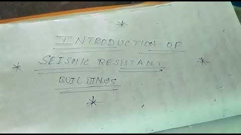 SEISMIC DESIGN - PROJECT ASSIGNMENT FOR SKYFI LABS ONLINE COURSE - BY BATTU.LOKESH