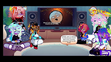 Solarballs react to broken moon AU + broken AU | My Au |