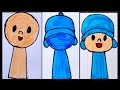#sprunki oc Emoji 102 ( pocoyo)#sprunki#drawing