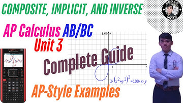AP Calculus AB/BC | Unit 3 | AP Exam Essentials: Chain, Implicit & Inverse Derivatives UNLOCKED!