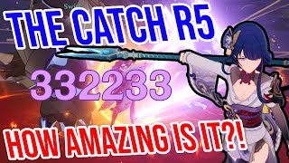 R5 THE CATCH vs Engulfing Lightning vs Favonius! Is The Catch WORTH IT?