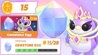 How to Get Amethyst Penguin! | Adopt Me Gemstone Egg Login Rewards Update Roblox | Riivv3r