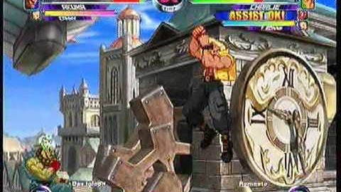 MvC2 Online (360): Das igloo (Ken/Aku/Cam) vs Brett (Cha/Spid/Tron) 9 .:11.27.09:.