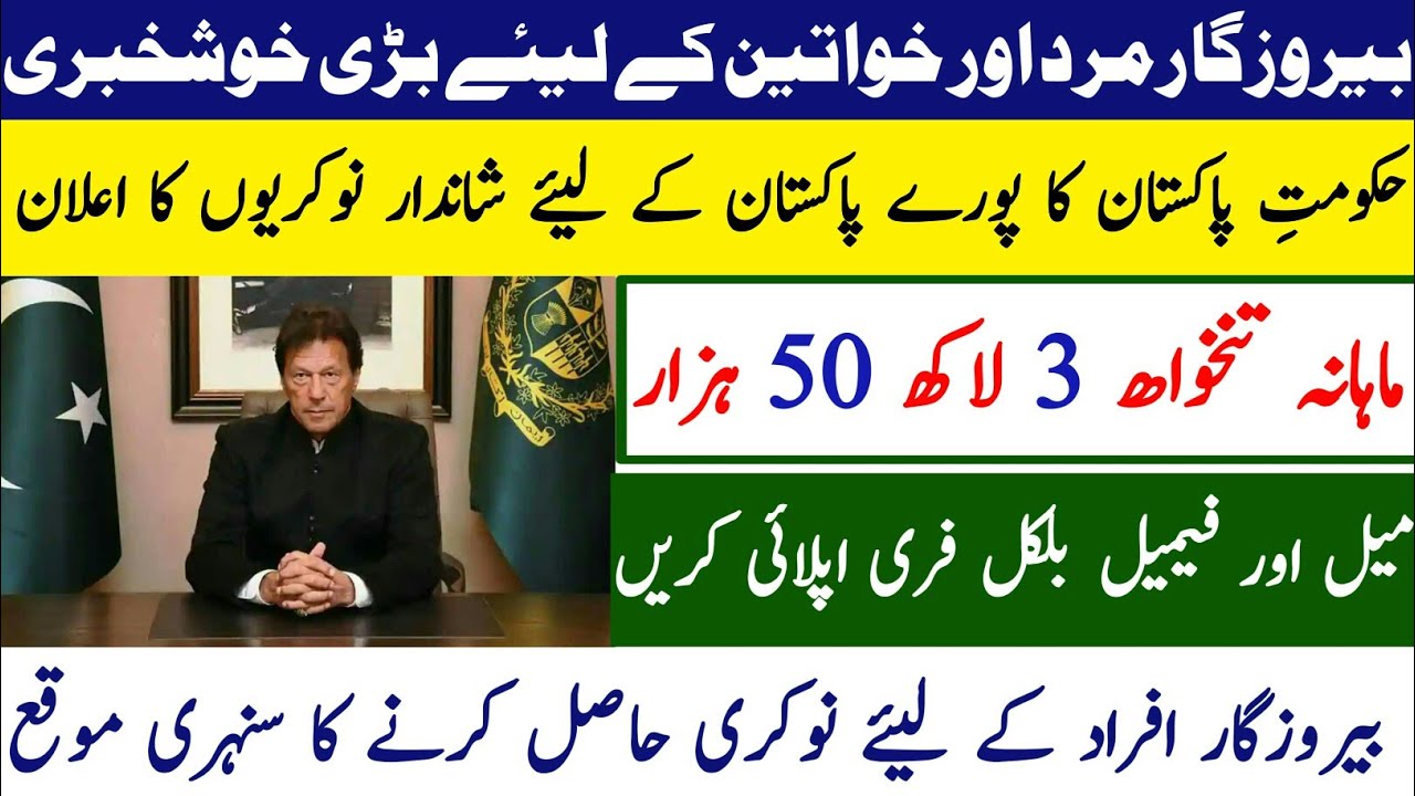 Govt Jobs 2020 in Pakistan | Latest Government Jobs in Pakistan | New Jobs 2020