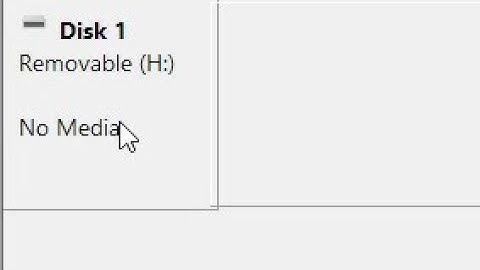 Disk Tidak Terdeteksi, Removeable Disk No Media - SOLUSI