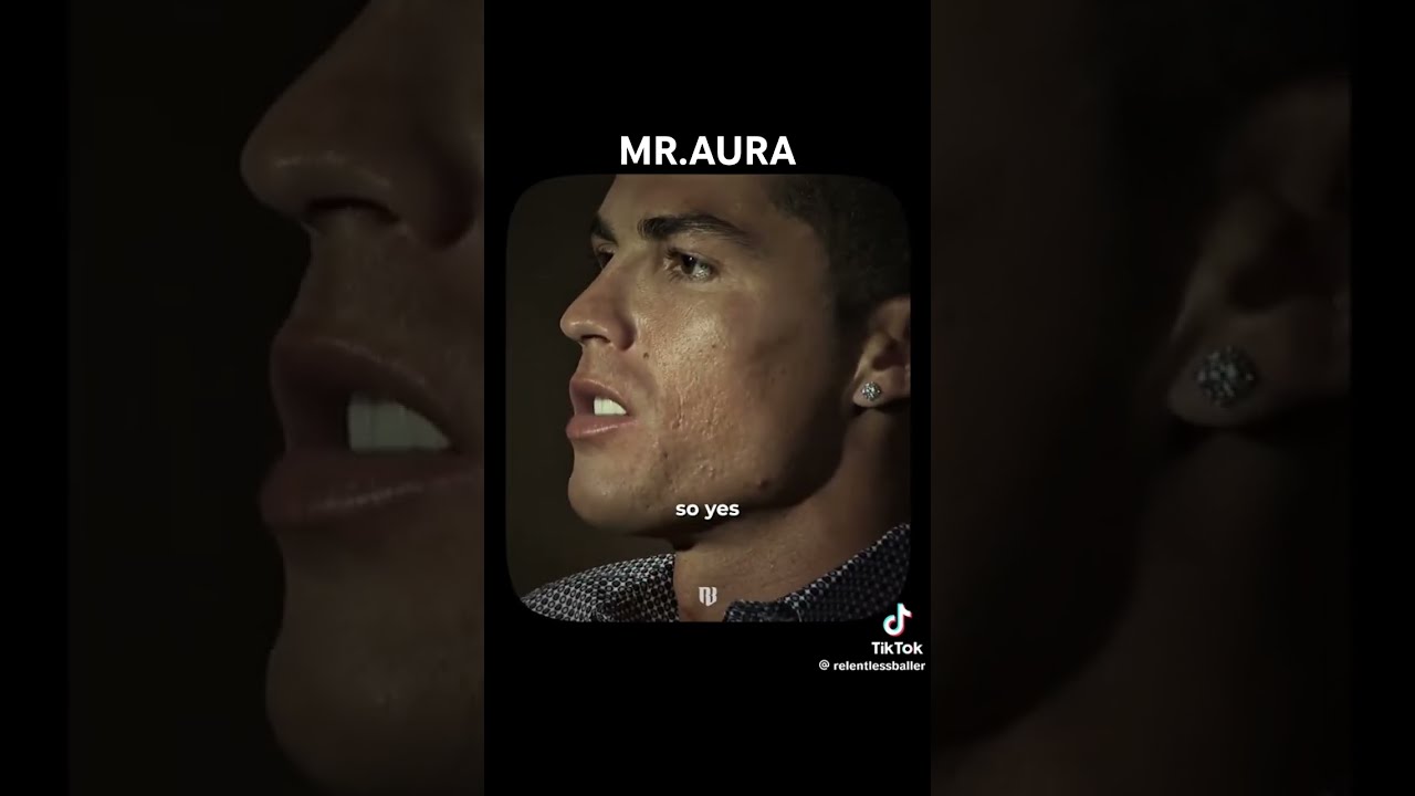 Mister Aura Himself Cr7 Cristianoronaldo Cristiano Footballshorts