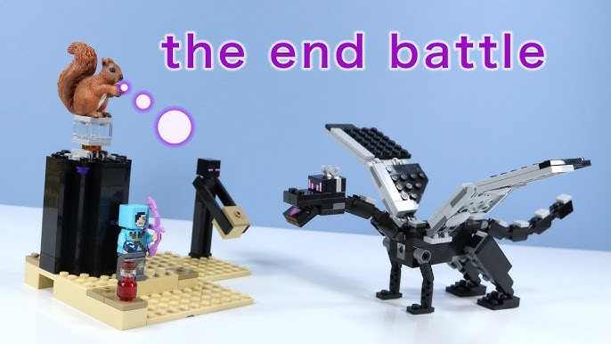 The Brick Castle: LEGO Minecraft set 21117 - The Ender Dragon review