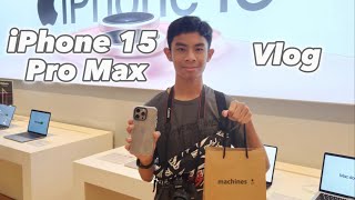 (Vlog) Beli iPhone 15 Pro Max😆